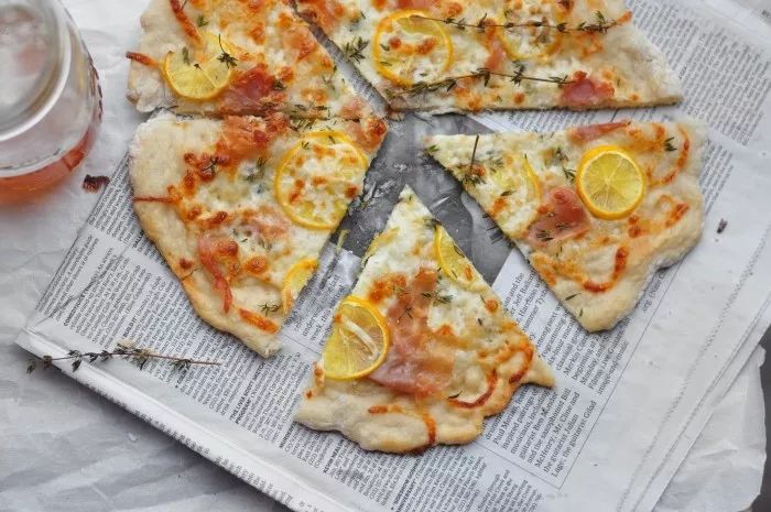 pizza lemon