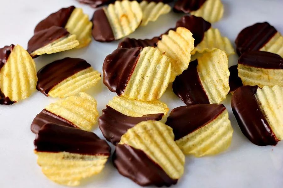 potato chips chocolate