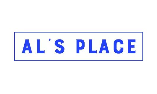 al's place blue logo