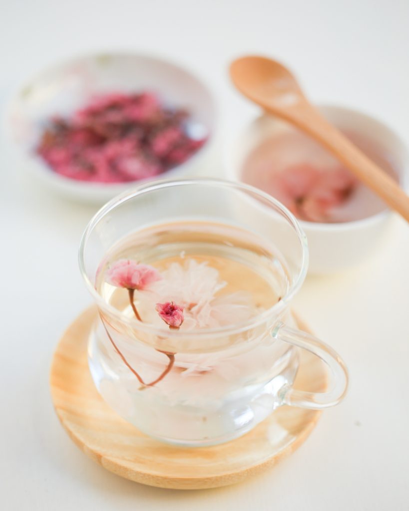 cherry blossom tea