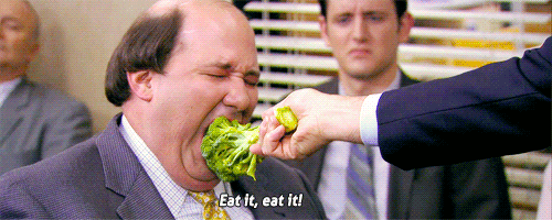 eat it broccoli