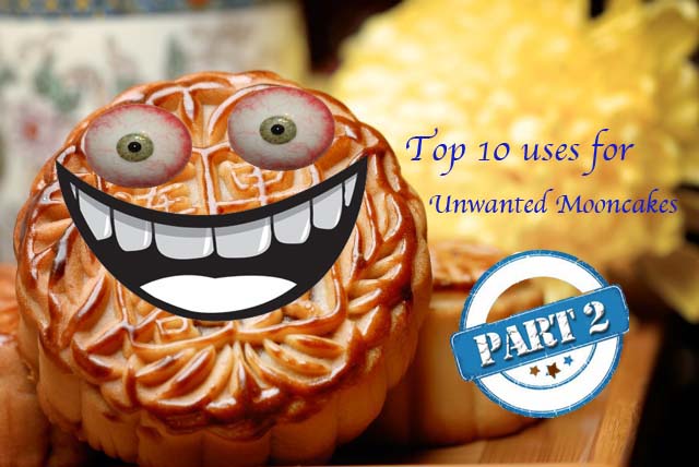 top ten uses for unwanted mooncakes part two!